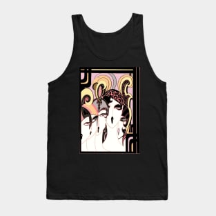 ART DECO FLAPPER DOLLIES Tank Top